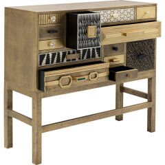 High Dresser Chalet Gold 13 Drawers Şifonyer