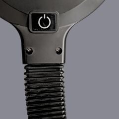 Mertel Oynar Başlıklı Dokunmatik LED Siyah Lambader