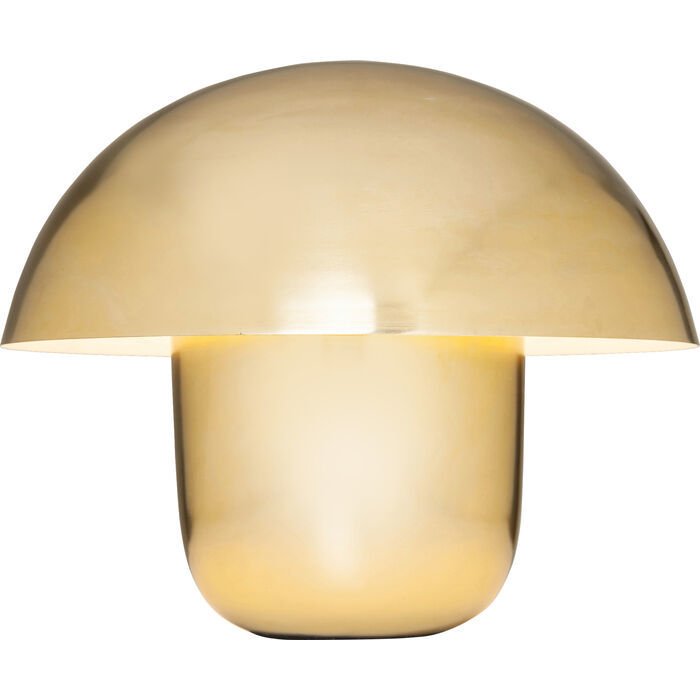 Mushroom Brass Çelik Masa Lambası