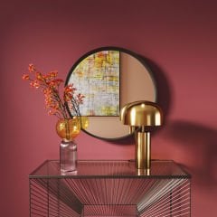 Loungy Gold Çelik Masa Lambası