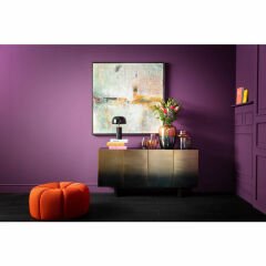 Loungy Black Çelik Masa Lambası