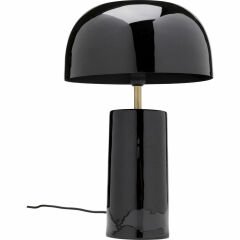 Loungy Black Çelik Masa Lambası