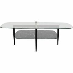 Noblesse Rectangular Çelik Orta Sehpa