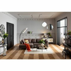 Noblesse Rectangular Çelik Orta Sehpa