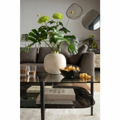 Noblesse Rectangular Çelik Orta Sehpa