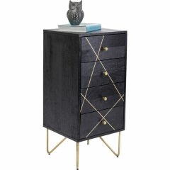 Dresser Gold Vein 4 Drawers Şifonyer 40x88 cm
