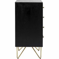 Dresser Gold Vein 4 Drawers Şifonyer 40x88 cm