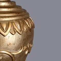 Lendra Motifli Gold Abajur