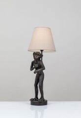 Monkey Abajur Krem - 2255