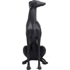 Greyhound Oskar Siyah XXL Heykel 180cm