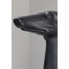 Greyhound Oskar Siyah XXL Heykel 180cm