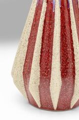 Vase Tic Tac Red 24cm