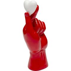 Deco Object Holding Heart 26cm