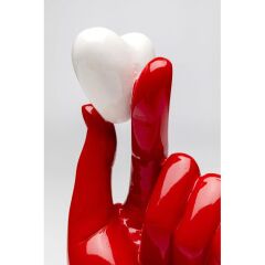 Deco Object Holding Heart 26cm