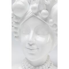 Fruity White Poliresin Vazo