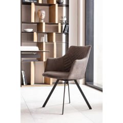 Coco Anthracite MDF Sandalye