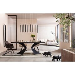 Coco Anthracite MDF Sandalye