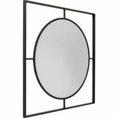 Stanford Frame Matt Black Konsol Aynası