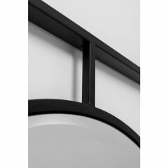 Stanford Frame Matt Black Konsol Aynası