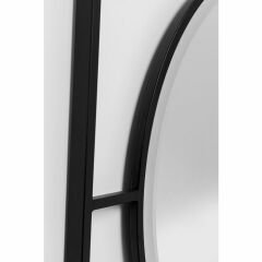 Stanford Frame Matt Black Konsol Aynası