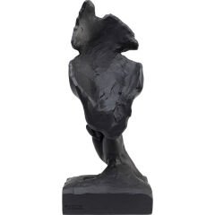 Quiet Face Black Dekoratif Obje