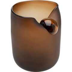 Vase Buckle Brown 21cm