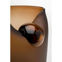 Vase Buckle Brown 21cm