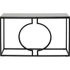 Console Miami Loft Siyah Yemek Masası 120x75 cm