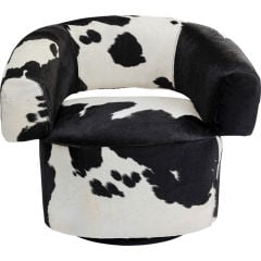 Swivel Maye Ahşap Berjer