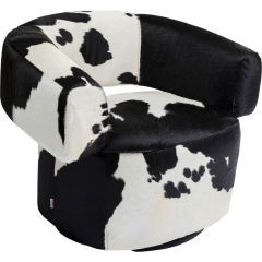 Swivel Maye Ahşap Berjer