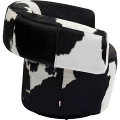 Swivel Maye Ahşap Berjer
