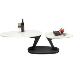 Coffee Table Franklin White Orta Sehpa 150x58 cm