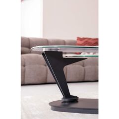Coffee Table Franklin White Orta Sehpa 150x58 cm