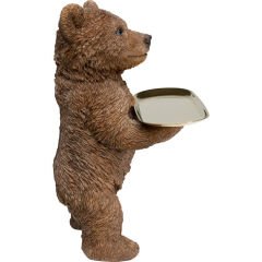 Gelato Bear Red Dekoratif Obje 40cm