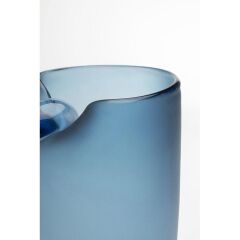 Vase Buckle Blue 33cm