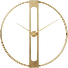 Clip Gold Duvar Saati 107cm