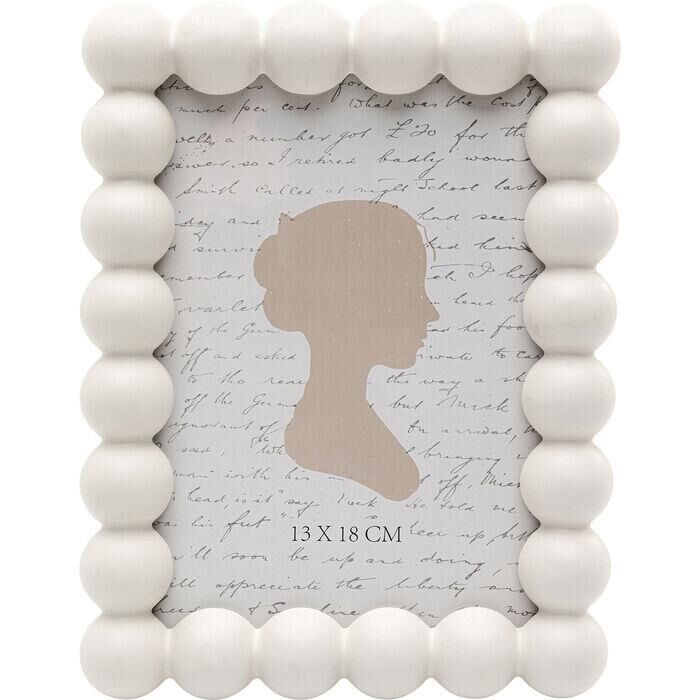 Picture Frame Balls Beige 13x18cm