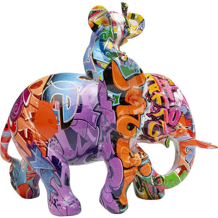 Deco Figurine Elefant Dumbo Uno Graffiti
