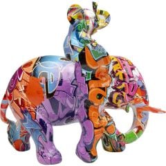 Deco Figurine Elefant Dumbo Uno Graffiti
