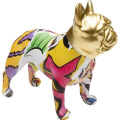 Deco Figurine Graffiti Dog 15cm