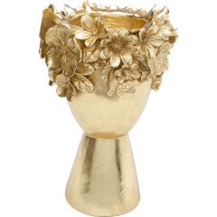 Flowercrown Gold Vazo 20cm