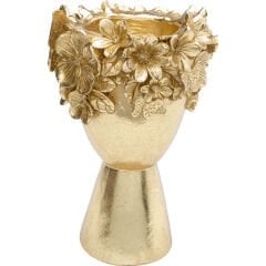 Flowercrown Gold Vazo 20cm