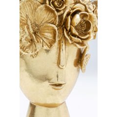 Flowercrown Gold Vazo 20cm