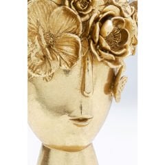 Flowercrown Gold Vazo 20cm