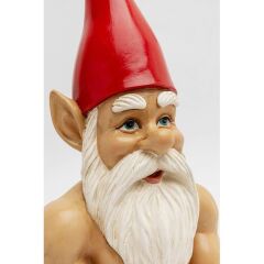 Deco Figurine Gnome Muscle 32cm