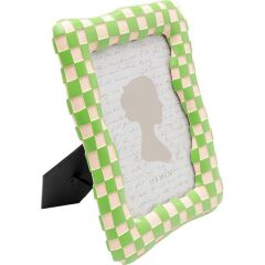 Picture Frame Checker Green 13x18cm