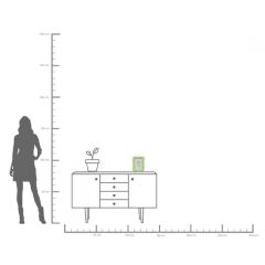 Picture Frame Checker Green 13x18cm