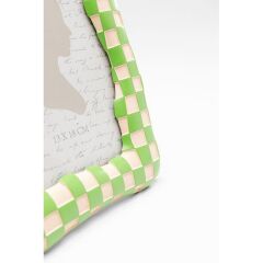 Picture Frame Checker Green 13x18cm