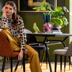 Marvelous Duo Blue Purple Cam Vazo