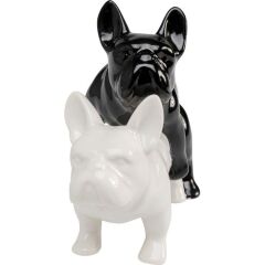 Deco Figurine Love Dogs Black